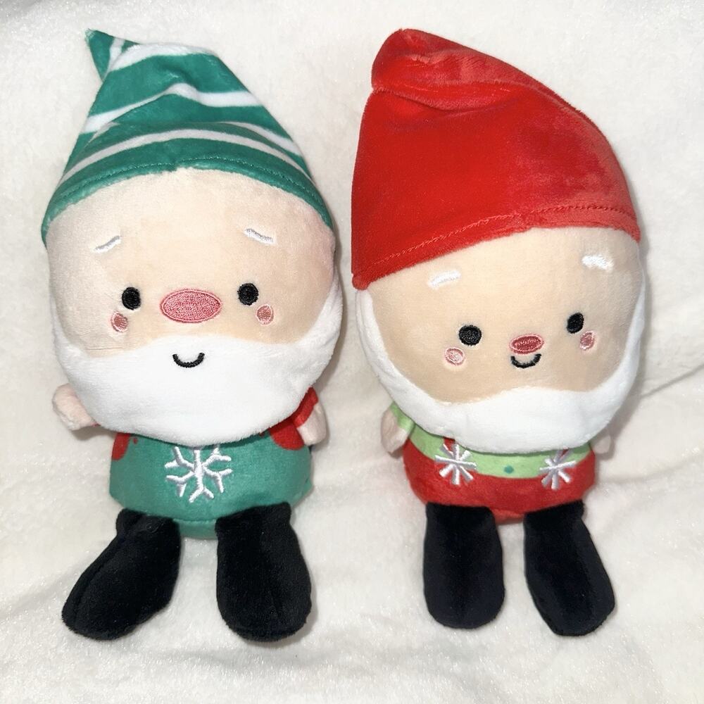 Hallmark GNAUGHTY & GNICE PLUSH Elf Better Together Set NAUGHTY NICE Magnetic